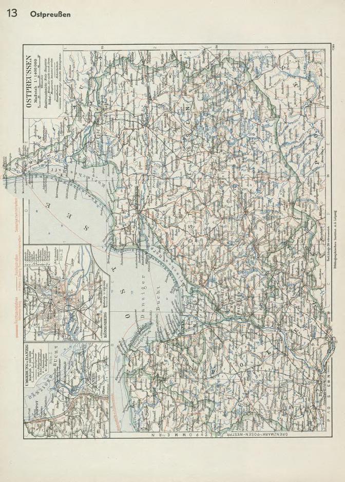 Ein detaillierter alter Stadtplan von Oberschlesien, Deutschland, der Straßen, Gebäude und Sehenswürdigkeiten zeigt, mit Text oben und unten.